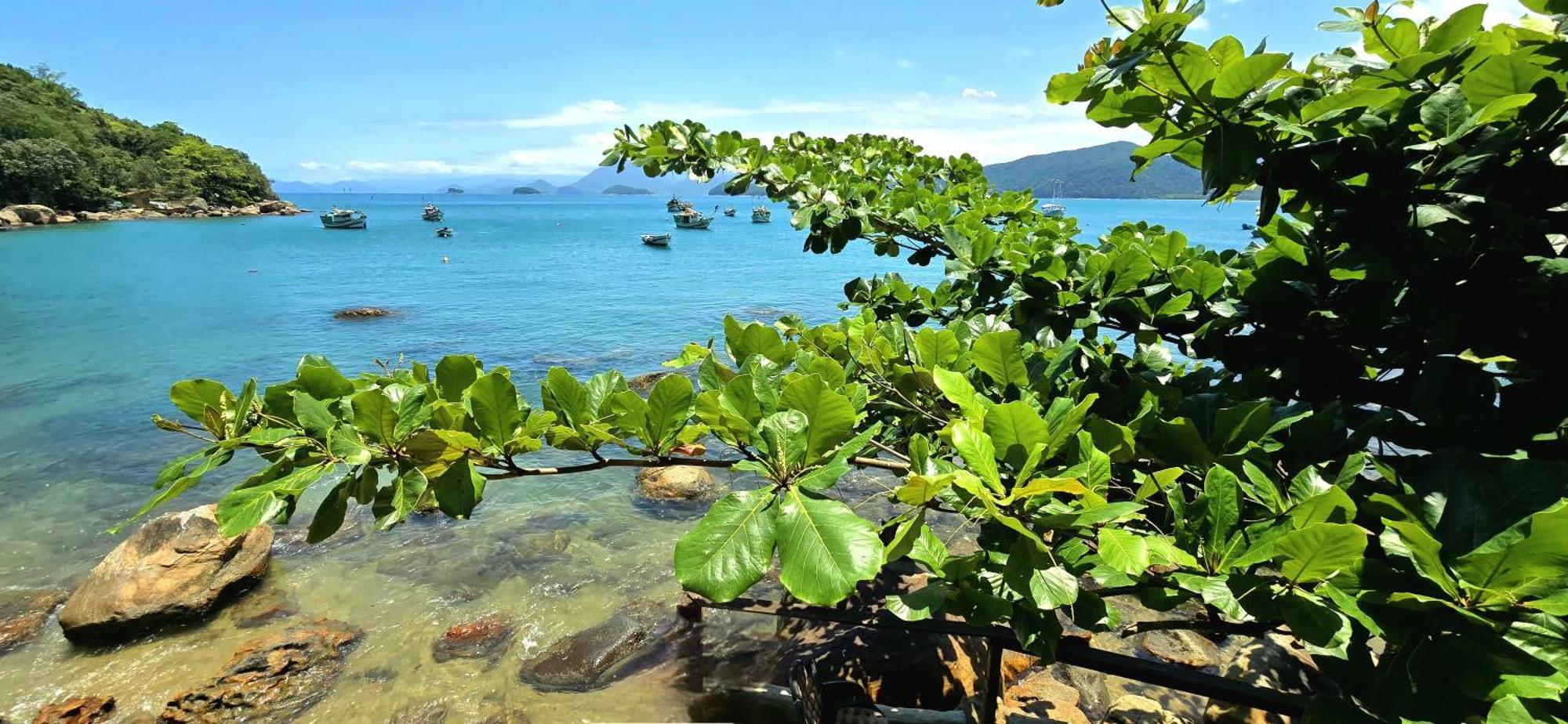 Pousada Sobre As Ondas De Picinguaba Exteriör bild