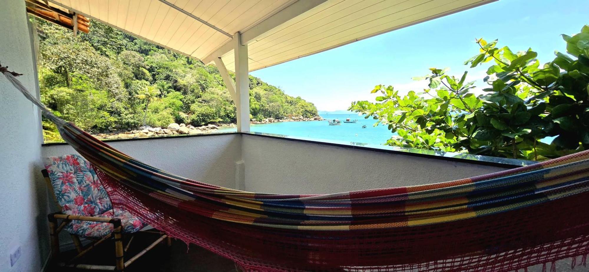 Pousada Sobre As Ondas De Picinguaba Exteriör bild