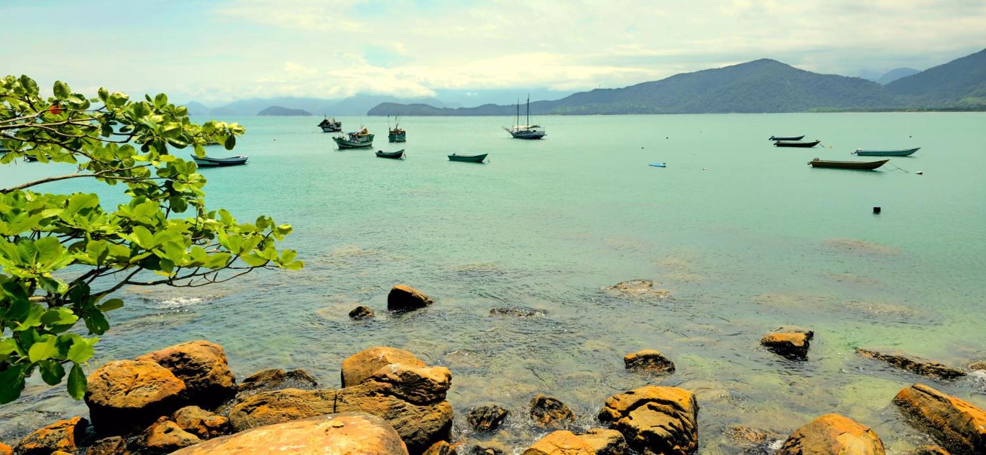 Pousada Sobre As Ondas De Picinguaba Exteriör bild